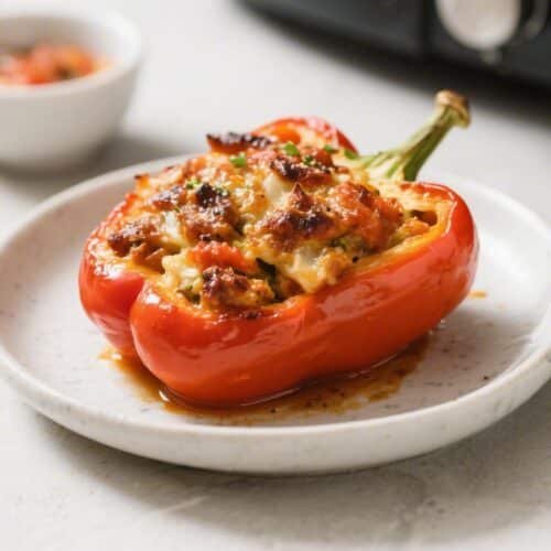 Air Fryer Stuffed Bell Peppers