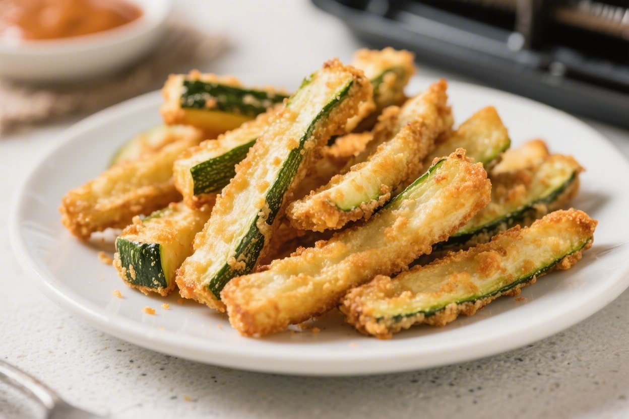 Crispy Air Fryer Zucchini Fries