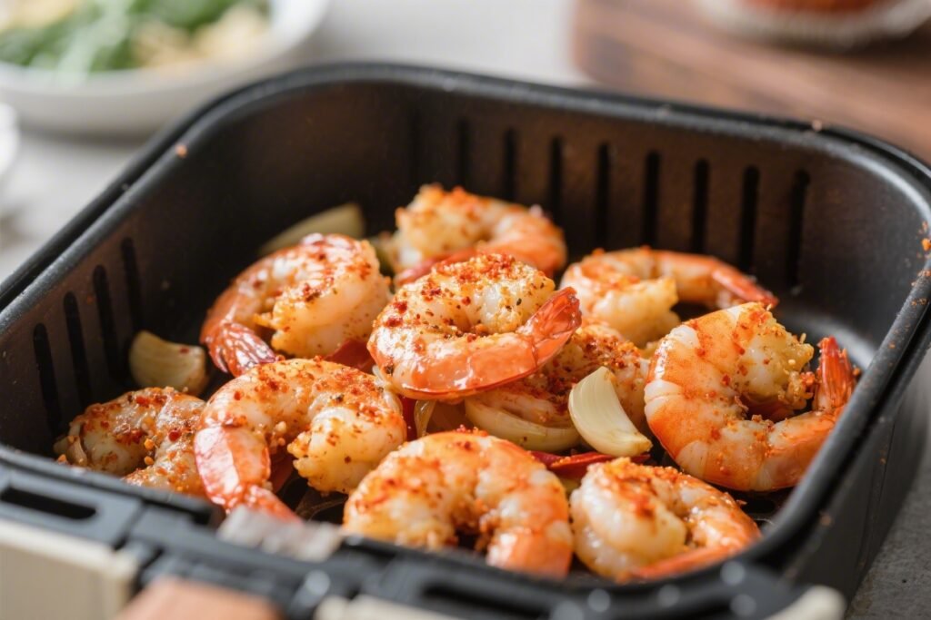 Easy Air Fryer Shrimp with Garlic & Paprika