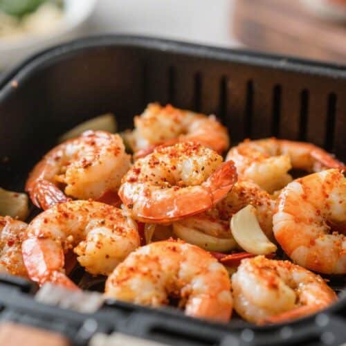 Easy Air Fryer Shrimp with Garlic & Paprika