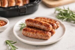 Frozen Breakfast Sausage in the Air Fryer