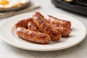 Juicy Air Fryer Breakfast Sausage Links