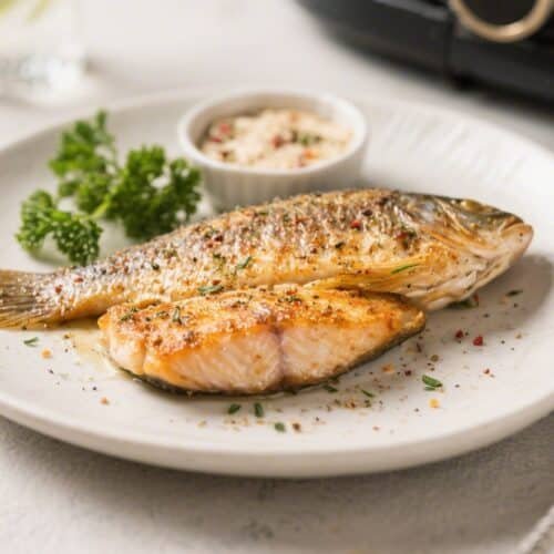 Simple Seasoned Air Fryer Fish
