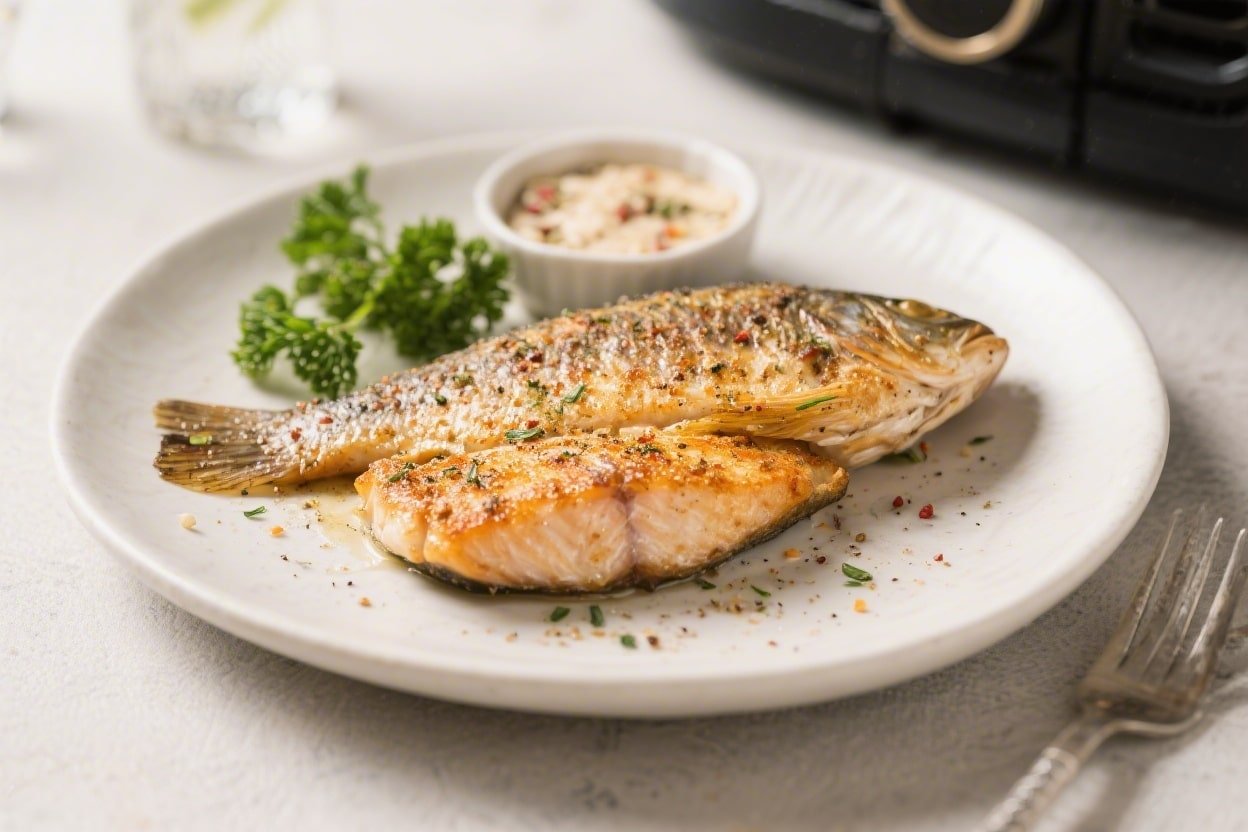 Simple Seasoned Air Fryer Fish