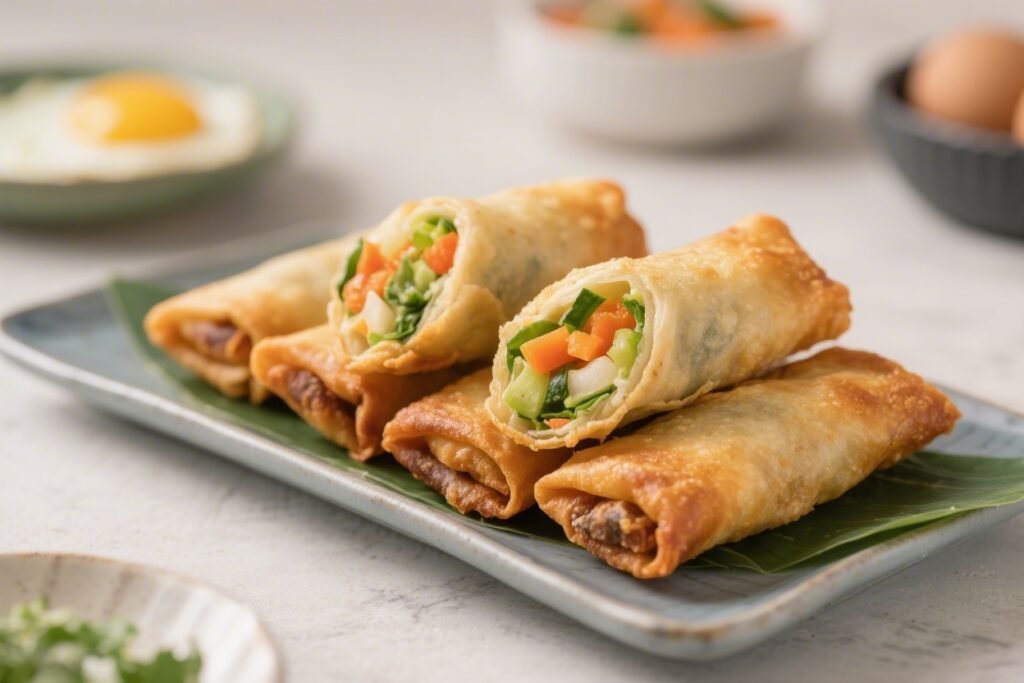 Crispy Air Fryer Vegetable Egg Rolls