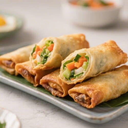 Crispy Air Fryer Vegetable Egg Rolls