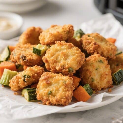 Crispy Air Fryer Veggie Nuggets