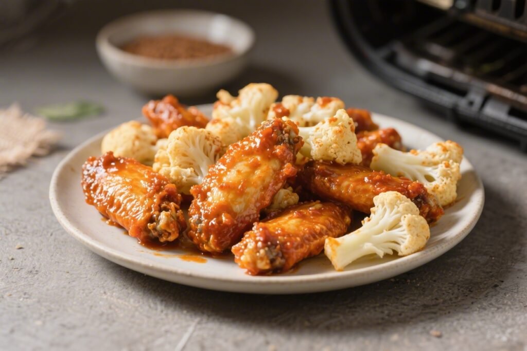 Gluten-Free Air Fryer Cauliflower Wings