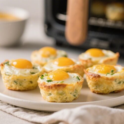 Low Carb Air Fryer Breakfast Egg Bites