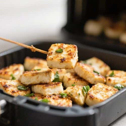 Easy Air Fryer Halloumi Bites