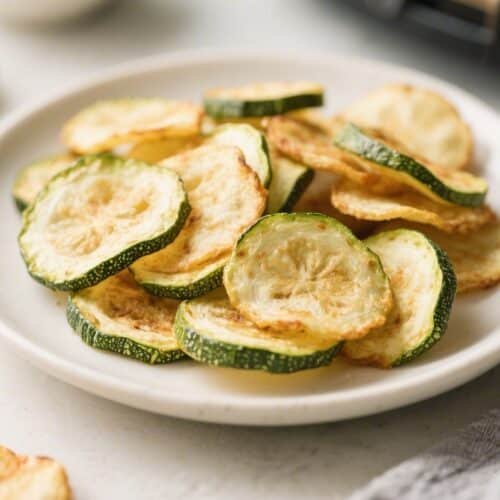 Air Fryer Keto Zucchini Chips