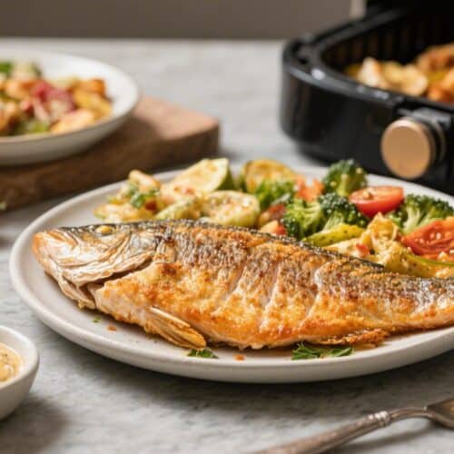 10-Minute Air Fryer Fish Dinner