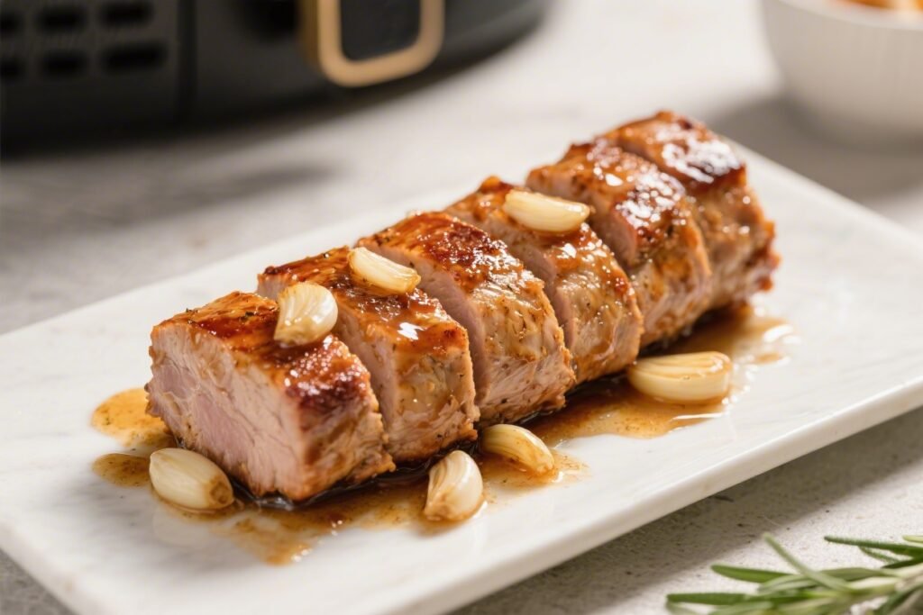 Honey Garlic Pork Tenderloin Air Fryer