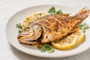 Spiced Air Fryer Snapper