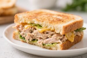 Quick Air Fryer Tuna Melt