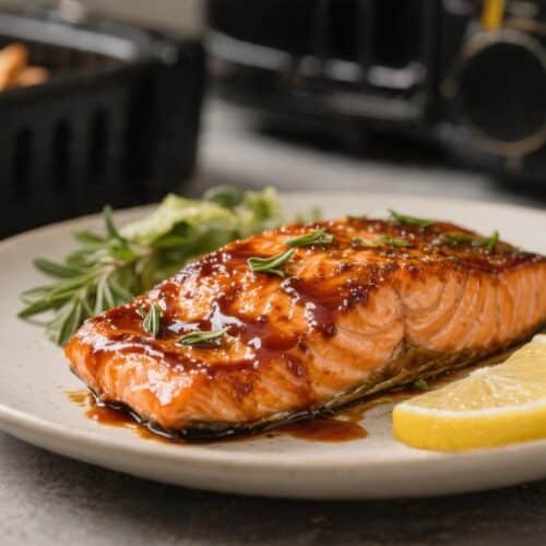 Air Fryer BBQ Salmon