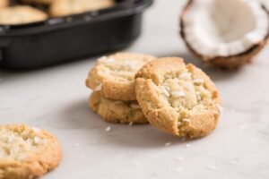 Air Fryer Coconut Cookies