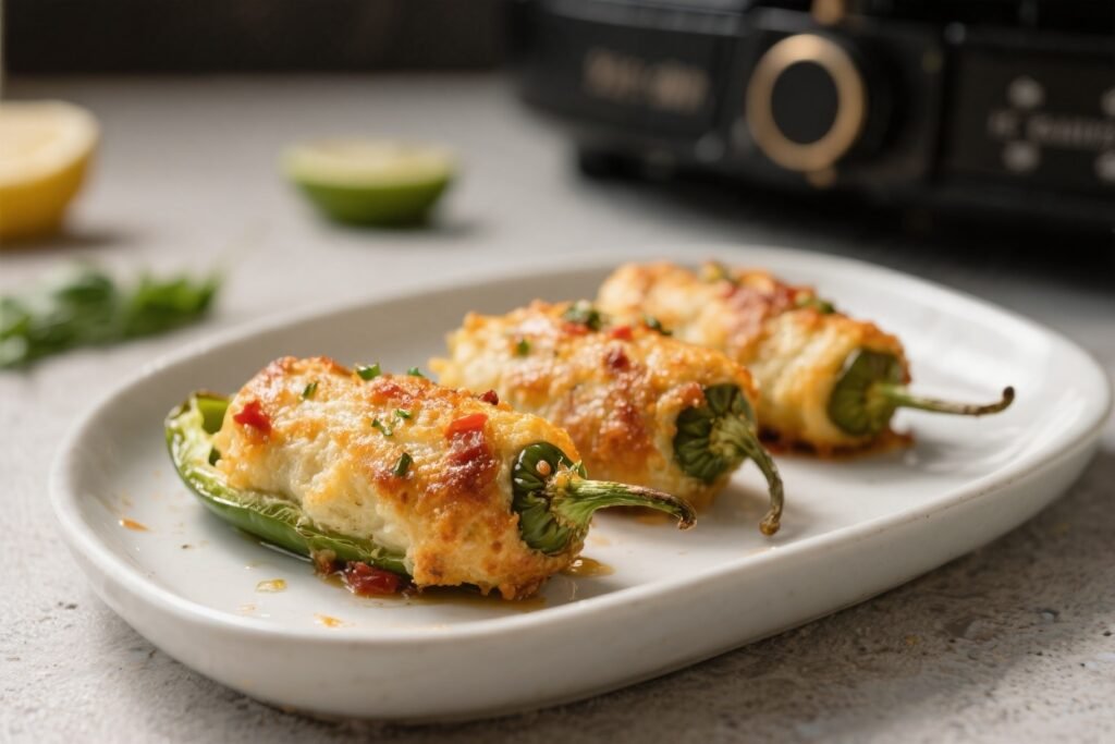 Keto Air Fryer Jalapeño Poppers