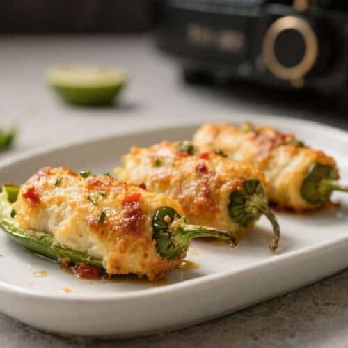 Keto Air Fryer Jalapeño Poppers