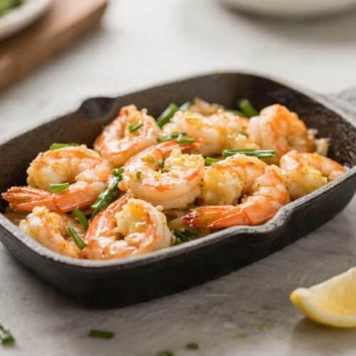 Air Fryer Shrimp Scampi