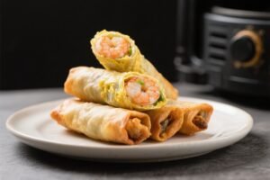 Air Fryer Shrimp Egg Rolls