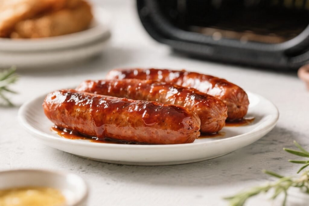 Air Fryer BBQ Sausage