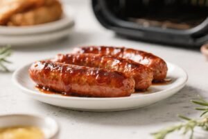 Air Fryer BBQ Sausage