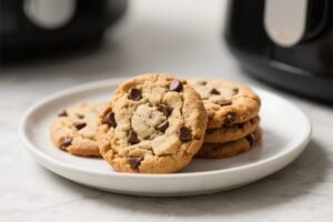 Air Fryer Keto Chocolate Chip Cookies