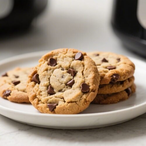 Air Fryer Keto Chocolate Chip Cookies