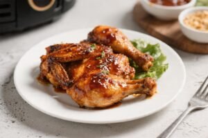 Easy Air Fryer BBQ Chicken