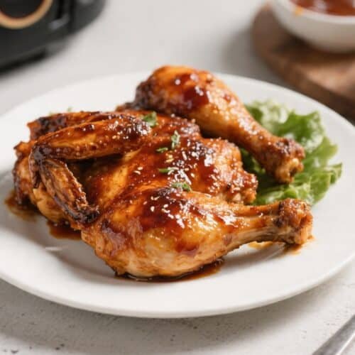 Easy Air Fryer BBQ Chicken