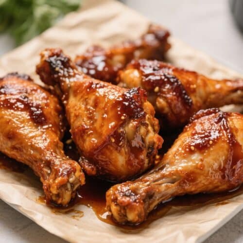 Air Fryer BBQ Chicken Leg Quarters