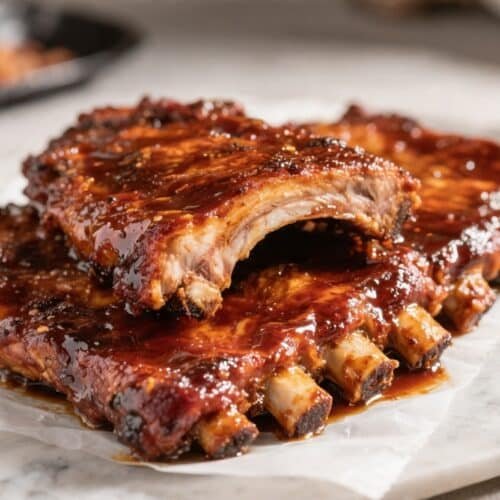 Air Fryer BBQ Baby Back Ribs