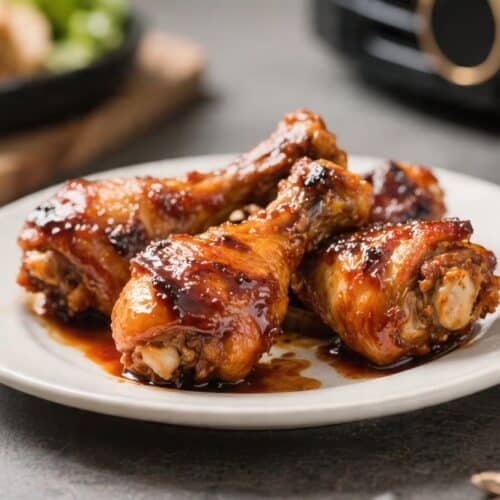 BBQ Chicken Drumsticks in the Air Fryer