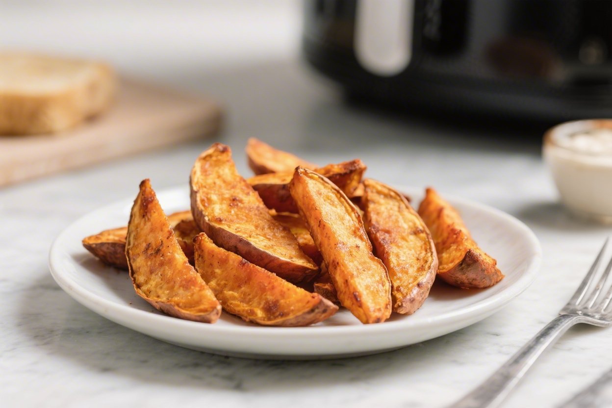 Air Fryer Sweet Potato Wedges