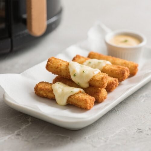 Air Fryer Keto Mozzarella Sticks