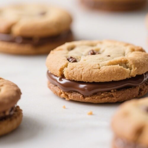Air Fryer Nutella Stuffed Cookies