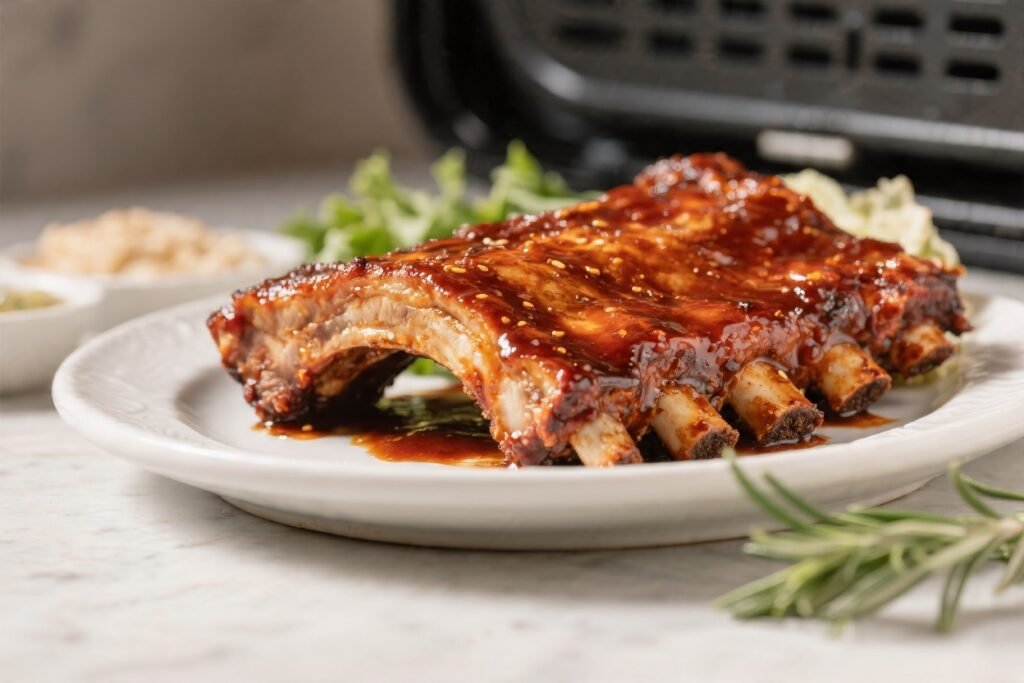 Air Fryer BBQ Ribs