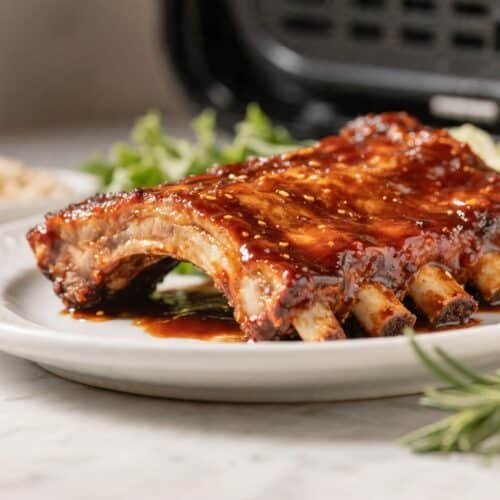 Air Fryer BBQ Ribs
