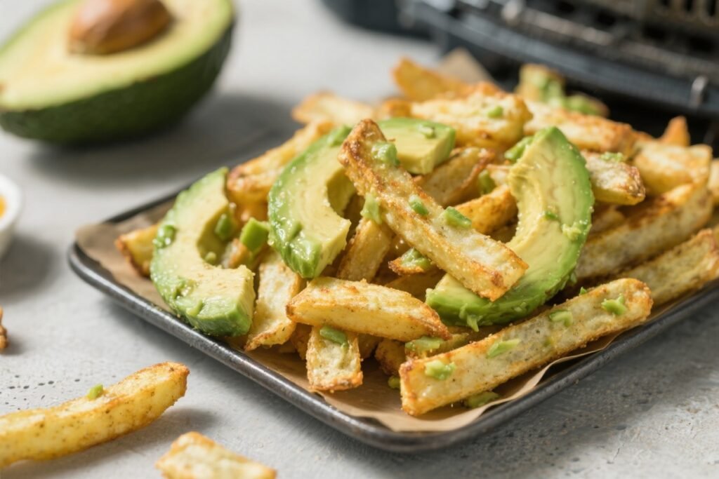Air Fryer Keto Avocado Fries