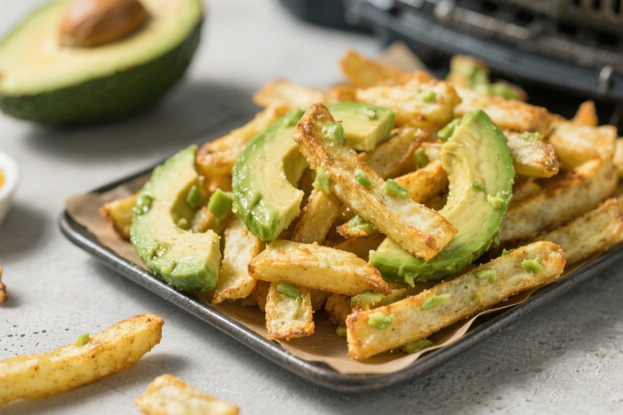 Air Fryer Keto Avocado Fries
