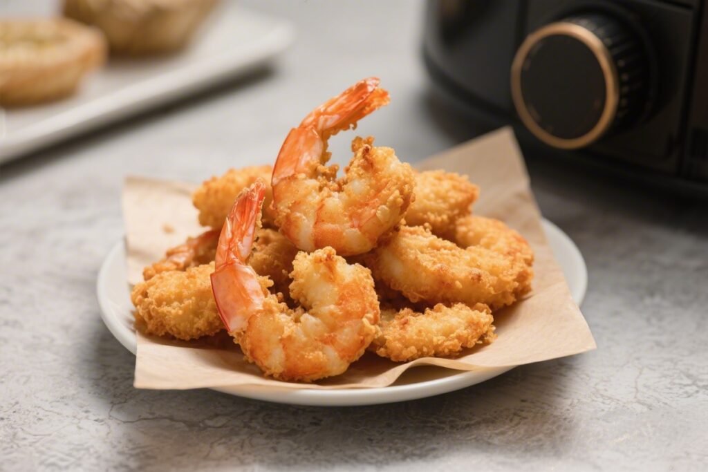 Crispy Fried Air Fryer Shrimp