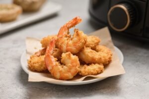 Crispy Fried Air Fryer Shrimp