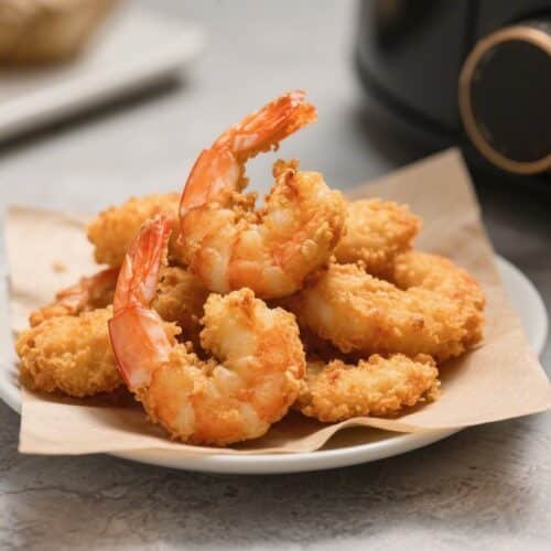 Crispy Fried Air Fryer Shrimp