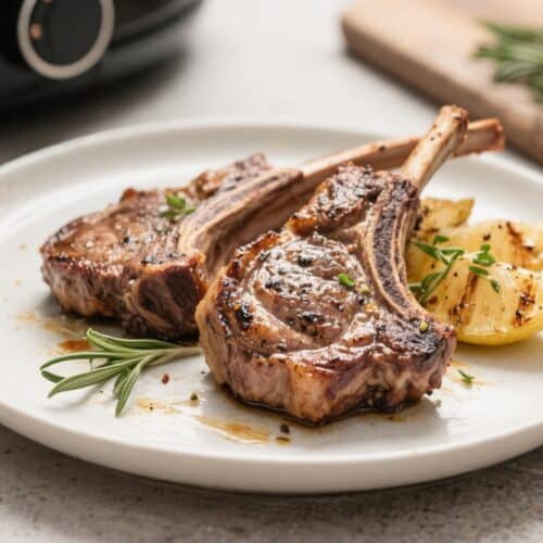 Air Fryer Keto Lamb Chops