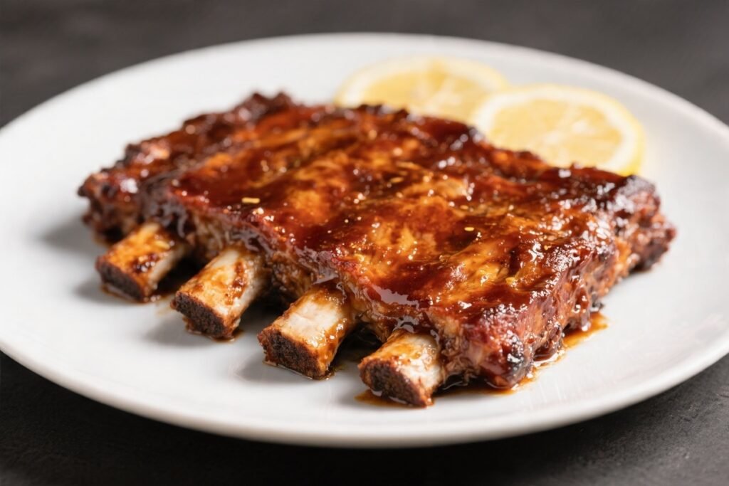 Air Fryer BBQ Pork Ribs