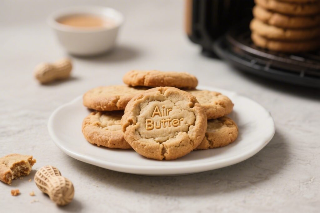 Air Fryer Peanut Butter Cookies