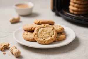 Air Fryer Peanut Butter Cookies