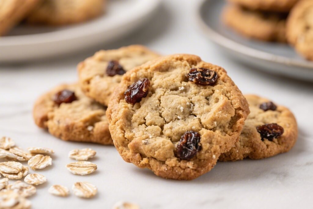 Air Fryer Oatmeal Raisin Cookies
