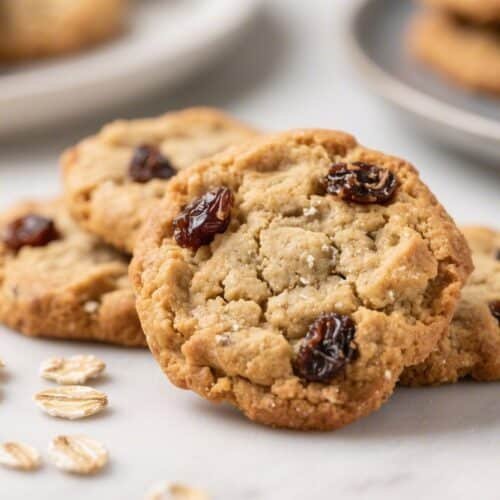 Air Fryer Oatmeal Raisin Cookies